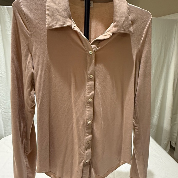 Wilfred Tops - Wilfred Elegant Women's Button-Up Blouse - Pink